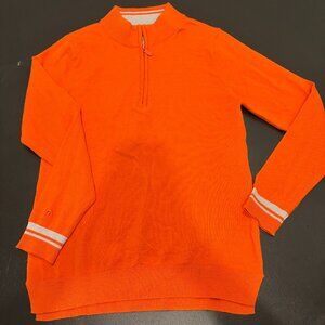 Head Women's Orange Sweater Cardigan